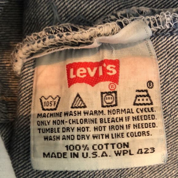 💖 Vintage Ladies Levi’s 501 Button Fly Jeans Size 30/30 - Picture 11 of 13